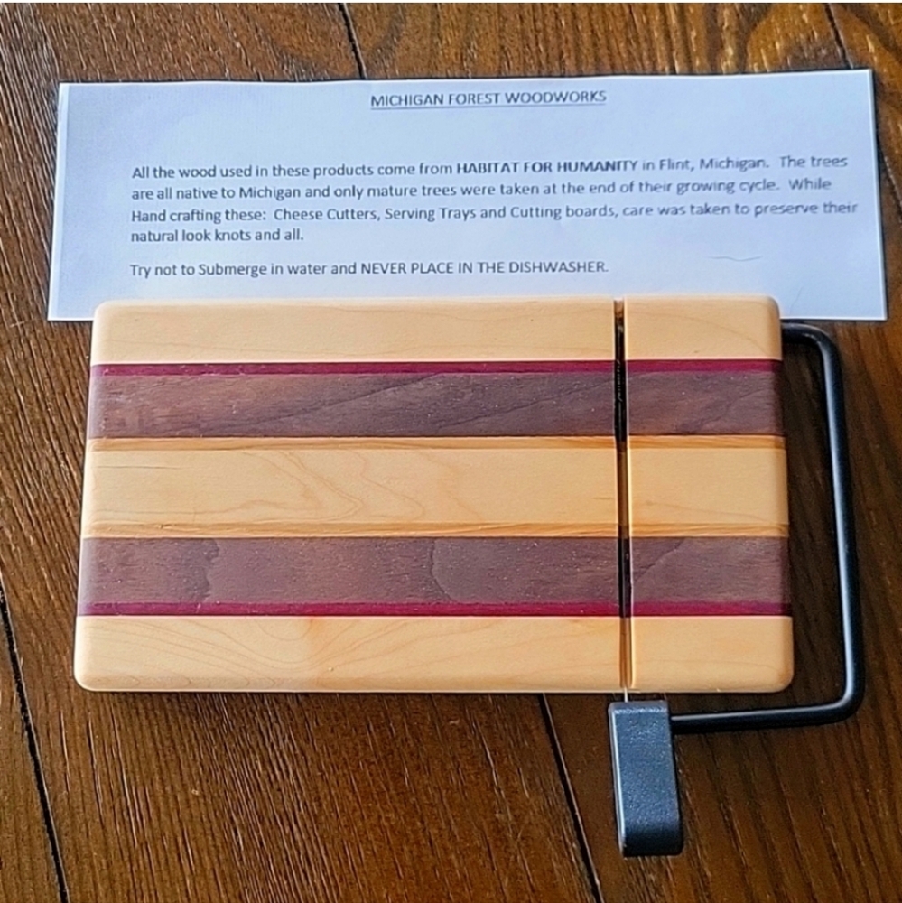 Hand crafted cheese slicer 9x5